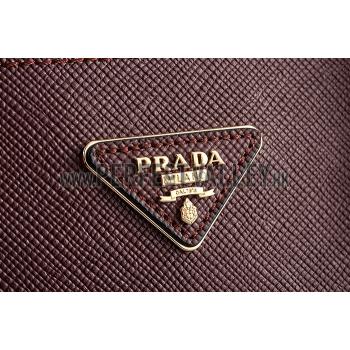 Prada Double Tote Cocoa 18926818