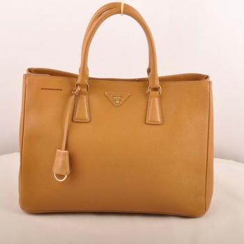 Replica Prada  16630 Ladies Cow Leather Apricot