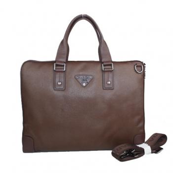 Prada  2185A Mens Handbag Cow Leather