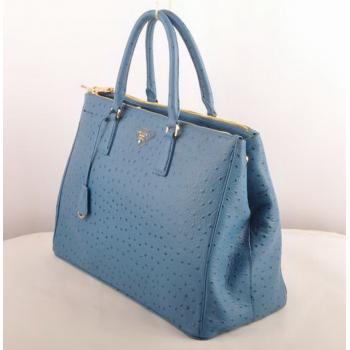 Prada  16625L Ladies Ostrich Skin Replica