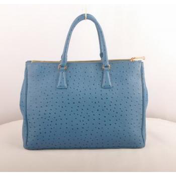 Prada  16625L Ladies Ostrich Skin Replica