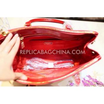 Prada Handbag Handbag Red Replica