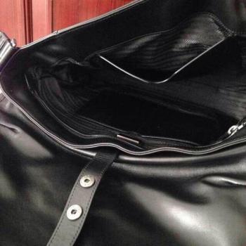 Prada Mens Black Bag