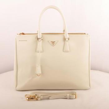 Prada  16625L Handbag Cow Leather White