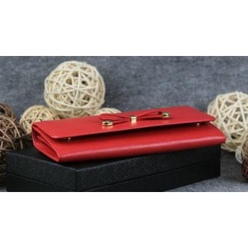 Replica Prada  1M2383 Ladies Cow Leather Red