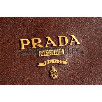 Prada  Satchel Brown