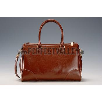 Prada  Satchel Brown