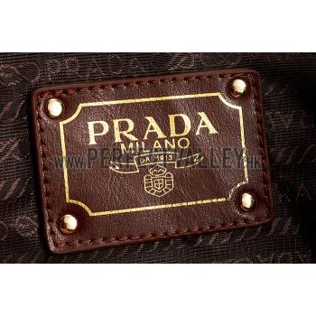 Prada  Satchel Brown