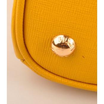 Replica Prada  16625M Ladies Cow Leather Yellow