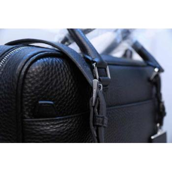 Prada Handbag Briefcase Calfskin Black