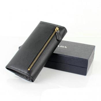 Prada  1M1132B Wallet Black