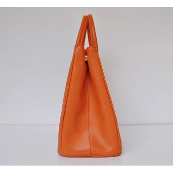 Prada  1786 Handbag Cow Leather Orange