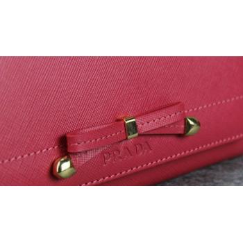 Prada  1M2383 Ladies Cow Leather Red Handbag