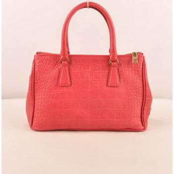 Prada  16625S Handbag Crocodile Pink