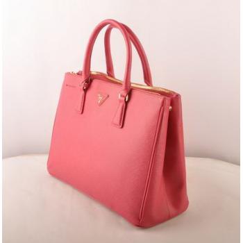 Prada  16625M Leather Pink Handbag