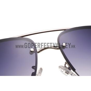 Replica Prada Sporty Linea Rossa Logo Silver Frame Sunglasses 308217