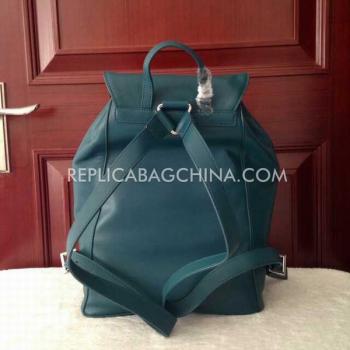 Prada Backpack Calfskin Green Replica