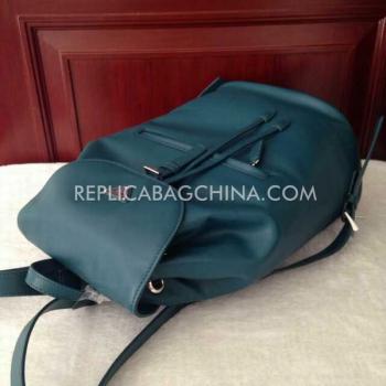 Prada Backpack Calfskin Green Replica