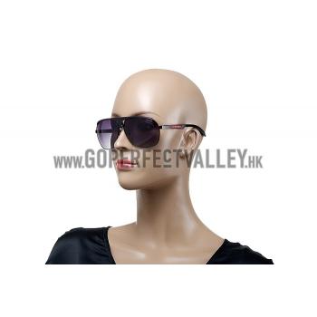 Prada Sporty Embellished Black Frame Linea Rossa Logo Sunglasses 308300