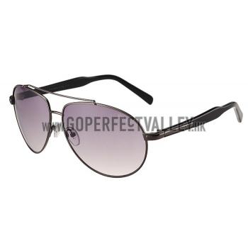 Prada Aviator Chrome Frame Grey Lenses Sunglasses 308152