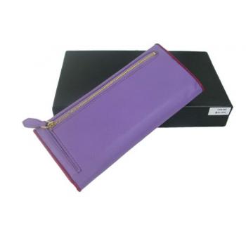 Prada  1M1244 Wallet Cow Leather Purple