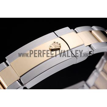 Rolex Datejust Stainless Steel And Gold Case Gold Dial 622265