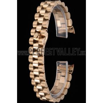 Rolex Polished and Brushed Gold Bracelet  622491