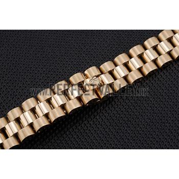 Rolex Polished and Brushed Gold Bracelet  622491