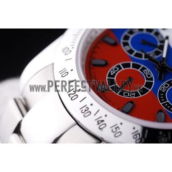 Rolex Cosmograph Daytona Silver Bracelet Russian Flag Dial 7473