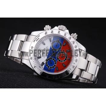 Rolex Cosmograph Daytona Silver Bracelet Russian Flag Dial 7473