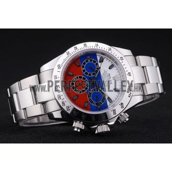 Rolex Cosmograph Daytona Silver Bracelet Russian Flag Dial 7473