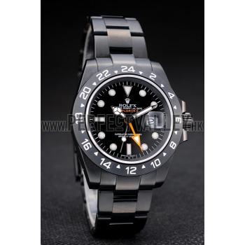 Cheap Rolex Swiss Explorer Black Ceramic Bezel Black Dial Tachymeter 98239