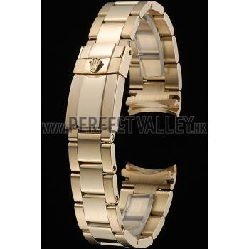 Rolex Yellow  Gold Link Bracelet  622487