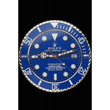 Cheap Rolex Submariner Wall Clock Blue  622475