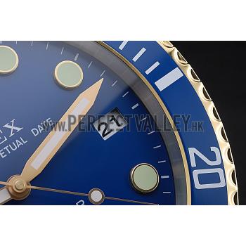 Cheap Rolex Submariner Wall Clock Blue  622475