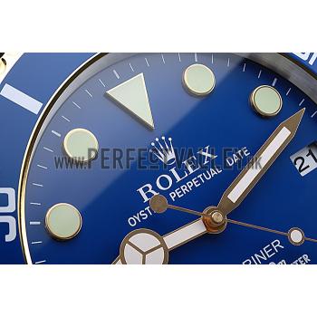 Cheap Rolex Submariner Wall Clock Blue  622475