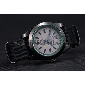 Rolex Milgauss Bamford Black Nylon Strap 622000