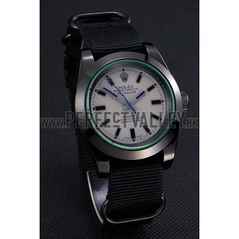 Rolex Milgauss Bamford Black Nylon Strap 622000