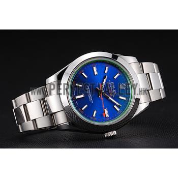 Cheap Rolex Milgauss Blue Dial Stainless Steel Case And Bezel  622838