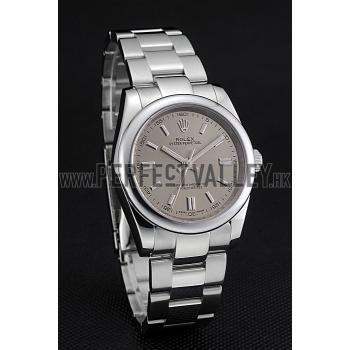 Rolex Oyster Perpetual DateJust Stainless Steel Case Silver Dial Stainless Steel Bracelet   622640 Replica