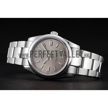 Rolex Oyster Perpetual DateJust Stainless Steel Case Silver Dial Stainless Steel Bracelet   622640 Replica