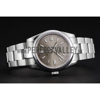 Rolex Oyster Perpetual DateJust Stainless Steel Case Silver Dial Stainless Steel Bracelet   622640 Replica