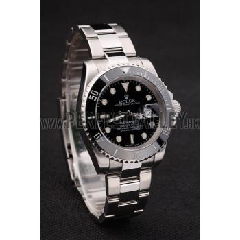 Rolex Submariner Black Ceramic Tachymeter Black Dial 98235