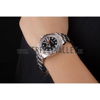 Rolex Explorer Stainless Steel Bezel Black Dial  Tachymeter