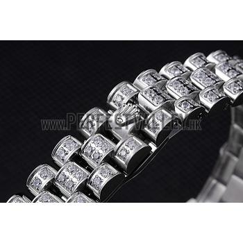 Swiss Rolex DateJust Diamond Dial Stainless Steel 622022