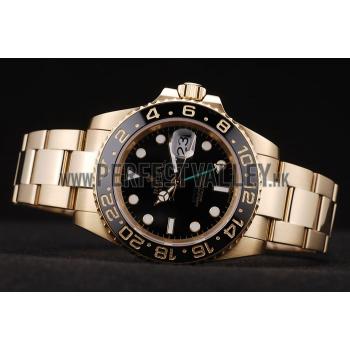 Rolex GMT Master II Black Ceramic Tachymeter Black Dial 98228