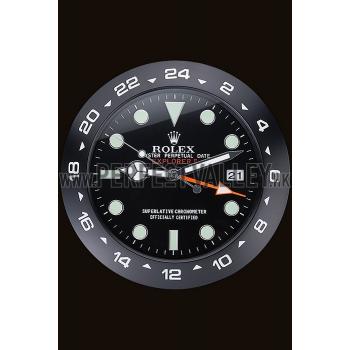 Cheap Rolex Explorer II Wall Clock Black  622477