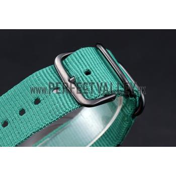 Replica Rolex Stealth Submariner Green Nylon Strap 622009