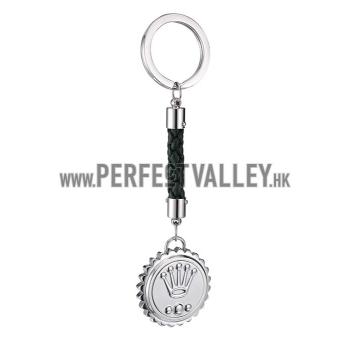 Rolex Silver Keychain