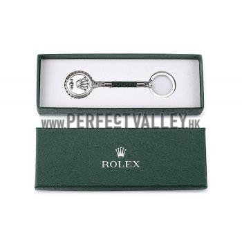 Rolex Silver Keychain